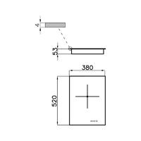 Indukcijska plošča Foster S4000 7321 240